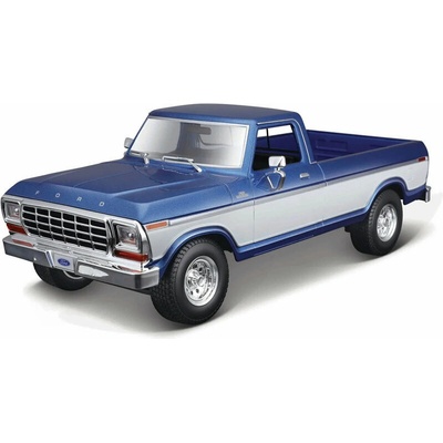 Maisto Ford F150 Pick-up 1979 modrá metalíza 1:18