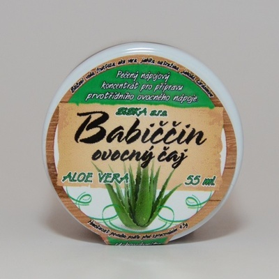Gemiral Babiččin ovocný čaj Aloe Vera s kardamomem 55 ml