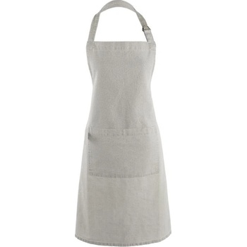 Tiseco Home Studio Šedá bavlněná zástěra