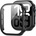 Tech-Protect Качествен твърд кейс с вграден стъклен протектор за дисплея на Apple Watch 10 46мм (2024) - Tech-Protect Defense360 Case (черен) (THP3197)