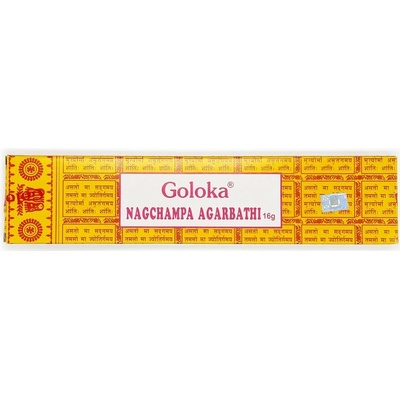 Goloka vonné tyčinky Nag Champa Agarbathi 16 g – Zboží Mobilmania