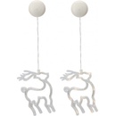 Aga Závesná vianočná LED dekorácia do okna Sobík