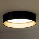 Duolla - LED Плафониера ROLLER LED/24W/230V Ø 45 см черен/златист (DU605304)