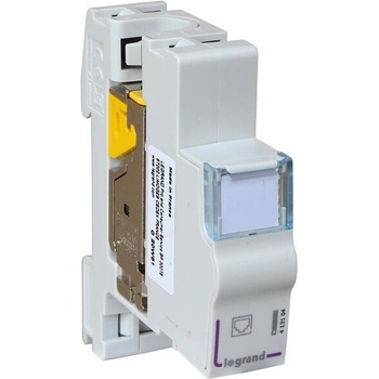 LEGRAND Розетка RJ45 cat. 6A STP LCS3 DIN монтаж - 413104 (413104)