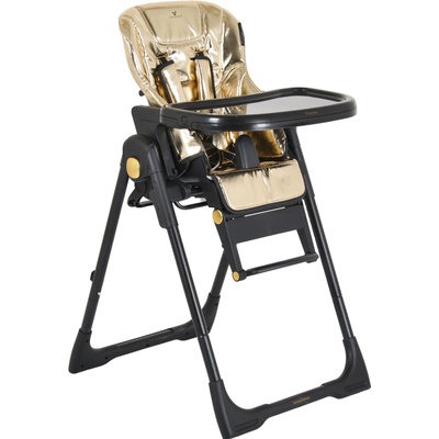 Cangaroo Стол за хранене 2 в 1 Cangaroo - Tiramisu, Limited, златен (111315)