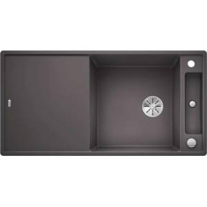BLANCO Axia III XL 6 - Мивка от Silgranit, 100x51 см, с аксесоари, InFino, сива скала 523511 (523511) Мивка за вграждане