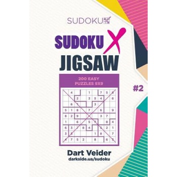 Sudoku X Jigsaw - 200 Easy Puzzles 9x9