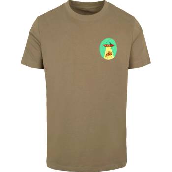 Mister Tee Тениска Ufo Pizza Tee olive XXLUB-MT1621-00176 - Черен, размер M