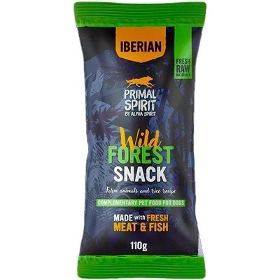 Primal Spirit Dog Iberian Wild Forest Snack 110 g