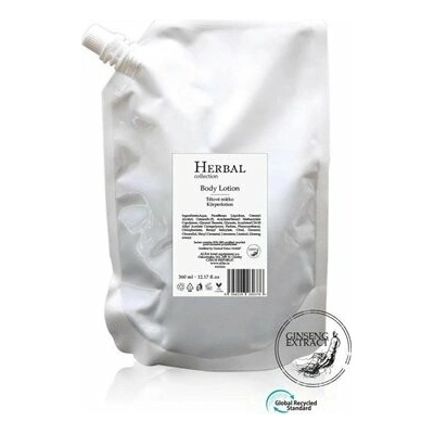 HERBAL Telové mlieko, doplňovací sáčok 360 ml