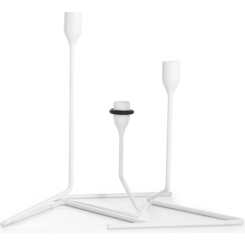 Born in Sweden Свещници за класически свещи Puzzle бели 3 бр (7340146-3)