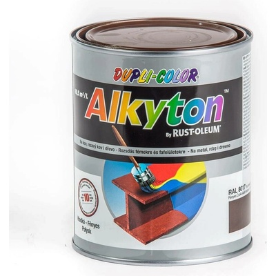 Alkyton Hladký lesk 0,75 l čokoládová hnědá