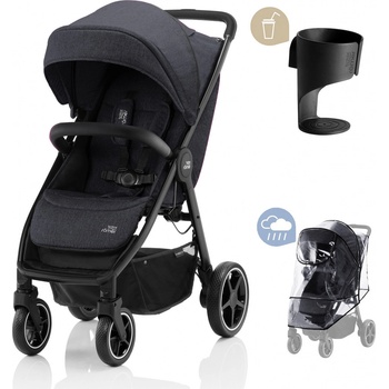 Britax B-Agile R Black Shadow Black 2023