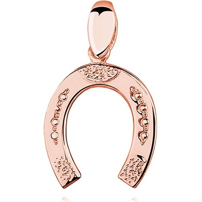 Olivie Strieborný prívesok Podkova rose 4557