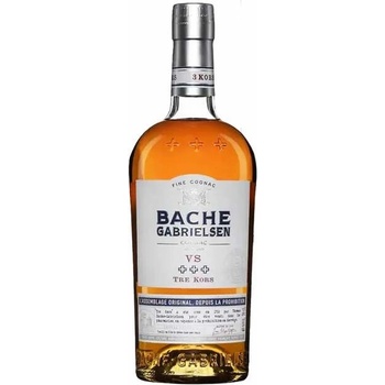 Bache Gabrielsen Cognac VS 40% 1 l (holá láhev)