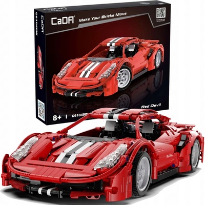 CaDA Športové vozidlo RED DEVIL 1126 ks