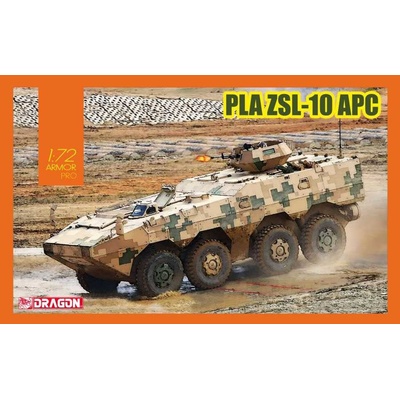 DRAGON Model Kit military 7684 PLA ZSL-10 APC 1:72