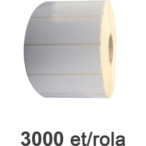 ZINTA Ролка термоетикет zinta 90х30мм, 1000 етикета/ролка (90x30x1000-th-prf)