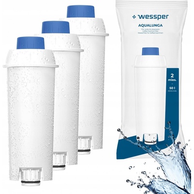 Wessper AquaLunga Delonghi 3 ks