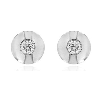 Optima Diamant diamantové pecičky z bílého zlata 570172748