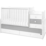 Lorelli ЛЕГЛО maxi plus new 70/160 БЯЛО/stone grey-3box (10150580041p) - bebetabg