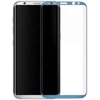 Samsung 3D Стъклен протектор Full Cover за Samsung G955 Galaxy S8, Син (2054)