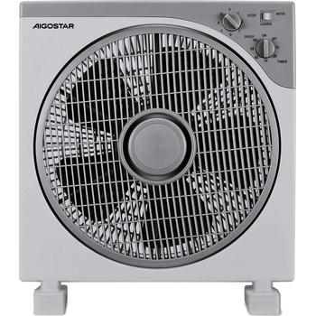 Aigostar подов вентилатор 35W/230V, Ø 30 см, бял/сив (AI2019)