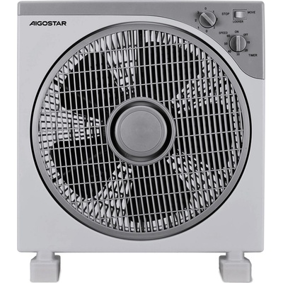 Aigostar подов вентилатор 35W/230V, Ø 30 см, бял/сив (AI2019)