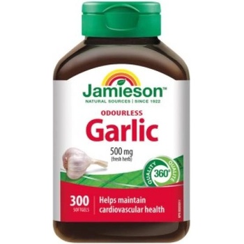 Jamieson Чесън без мирис 500mg 300 капсули