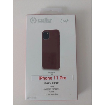 Pouzdro Celly Leaf iPhone 11 Pro, červené