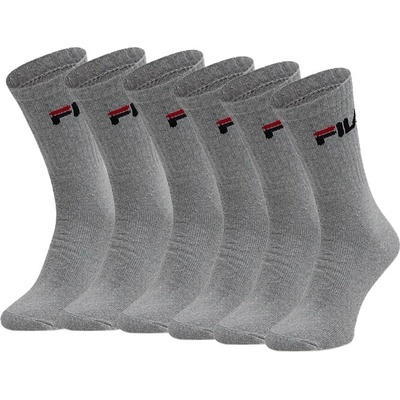 Fila Crew Tennis 6-pack grey