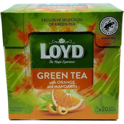 LOYD GREEN TEA Zelený čaj pyramidy 20 ks