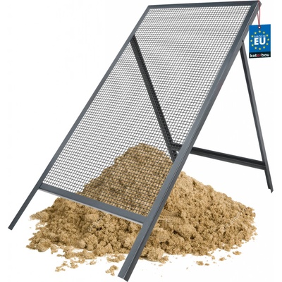 Stavebné murovacie sito na zemný piesok 10x10 mm 120 cm