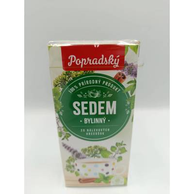 Popradský bylinný čaj Sedem bylinný 30 g