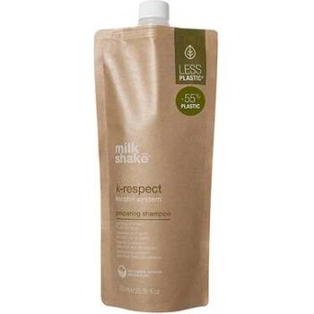 Milk Shake Milk Shake, K-Respect, Кератин, Шампоан за коса, Пречистване, 750 мл *Тестер