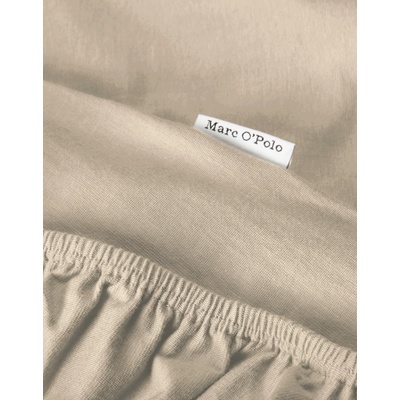 Marc O'Polo Чаршаф с ластик Premium Organic 200 x 200 см светло-пясъчен цвят (100525-612-03)