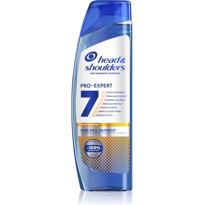 Head & Shoulders Pro-Expert 7 Hair Fall Defense шампоан против пърхот и косопад с кофеин 250ml