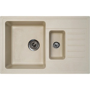 Metalac XGranit Quadro Plus 1.5D (175431) Мивка за вграждане