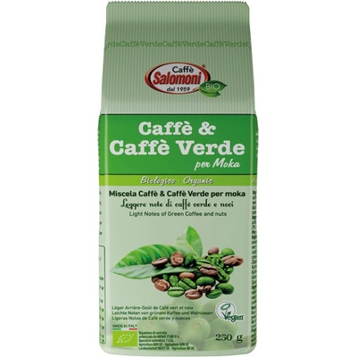 Salomoni Káva & Zelená káva BIO 250 g
