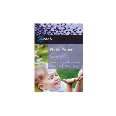 @Work Фотохартия Photo Glossy A4 180г 50 листа