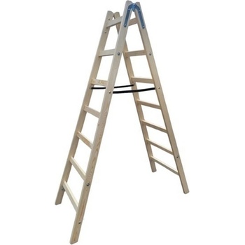 KRAUSE Дървена стълба Drabest Tex Star, 2x7, 1.96 м (03030017) (03030017)