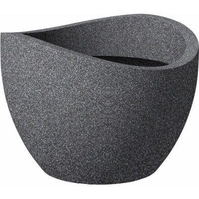 Hrnec Scheurich Granit plast O 60cm tmavě šedý