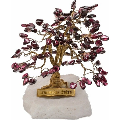 Nefertitis Stromeček štěstí granát A1 NF6015 - cca 10 cm