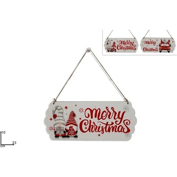 MAKRO Tabuľka vianočná-škriatok rôzne motívy