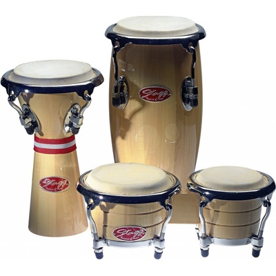 Stagg BCD-N-SET sada malých dřevěných perkusí