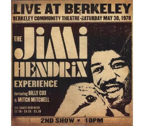 HENDRIX JIMI -EXPERIENCE: LIVE AT BERKELEY LP