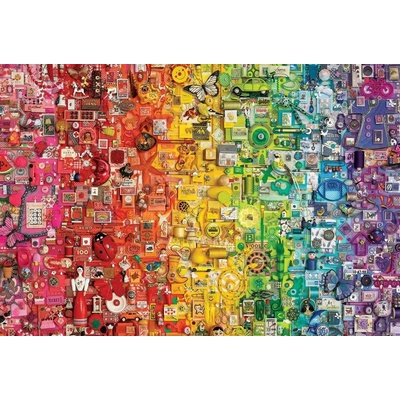 Cobble Hill - Puzzle Colorful-Rainbow - 1 000 piese