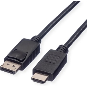 Roline Кабел DisplayPort 1.1 DP - HDMI 2K60Hz, M/M, 3 м, черен 11.04. 5782-10 (11.04.5782-10)