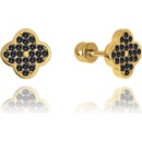 MINET Zlaté náušnice Au 585/1000