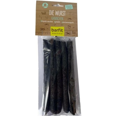 BARFIT Klobásky S králičím masem 5 ks 175 g